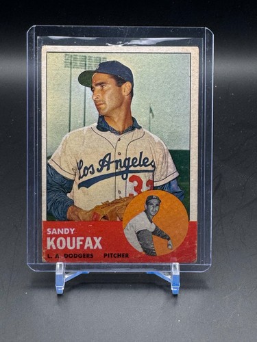 1963 topps sandy koufax 210 - sandy,