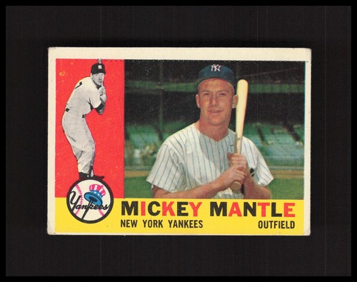 1960 topps baseball cards - topps,
